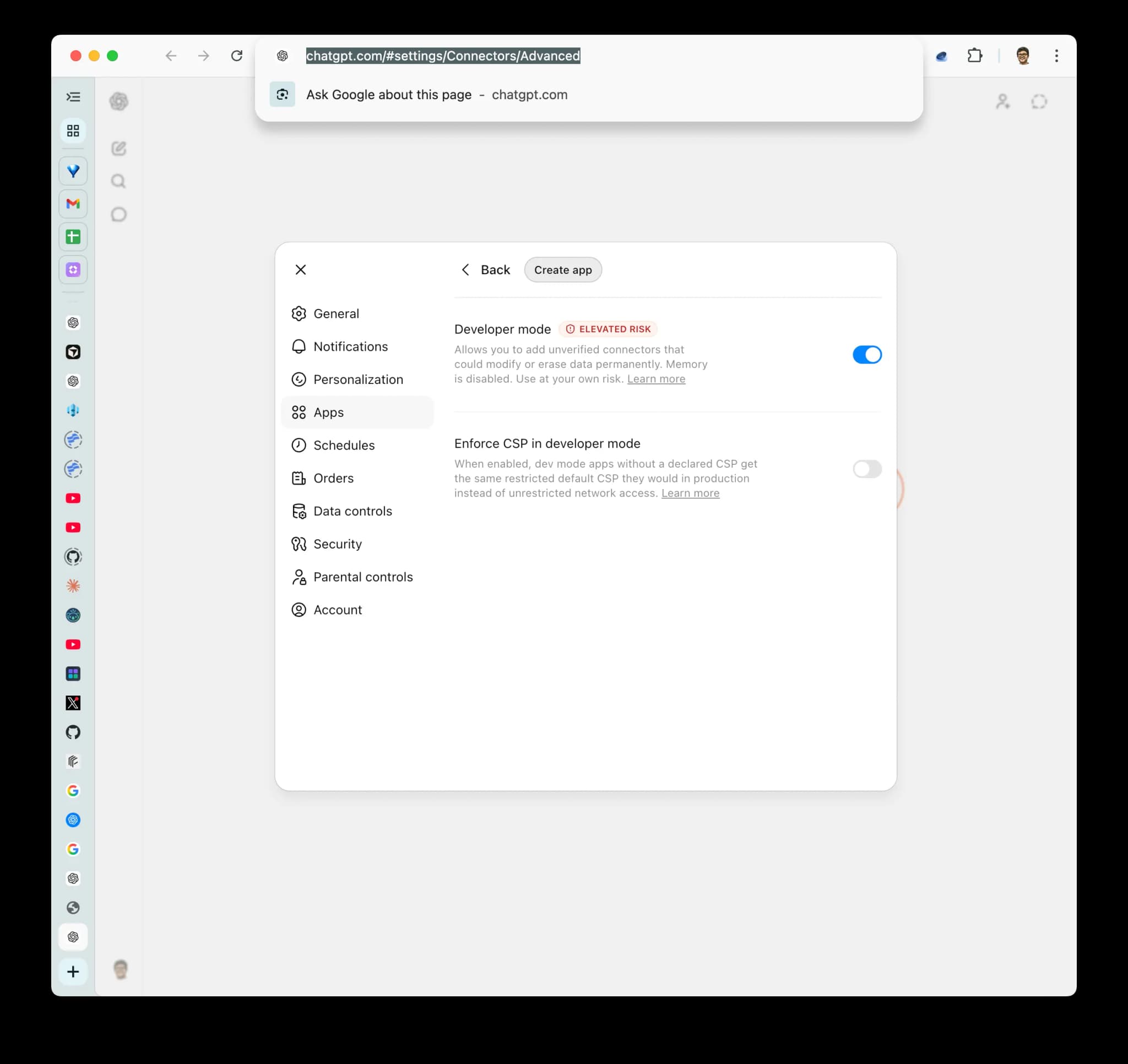 Create a ChatGPT connector