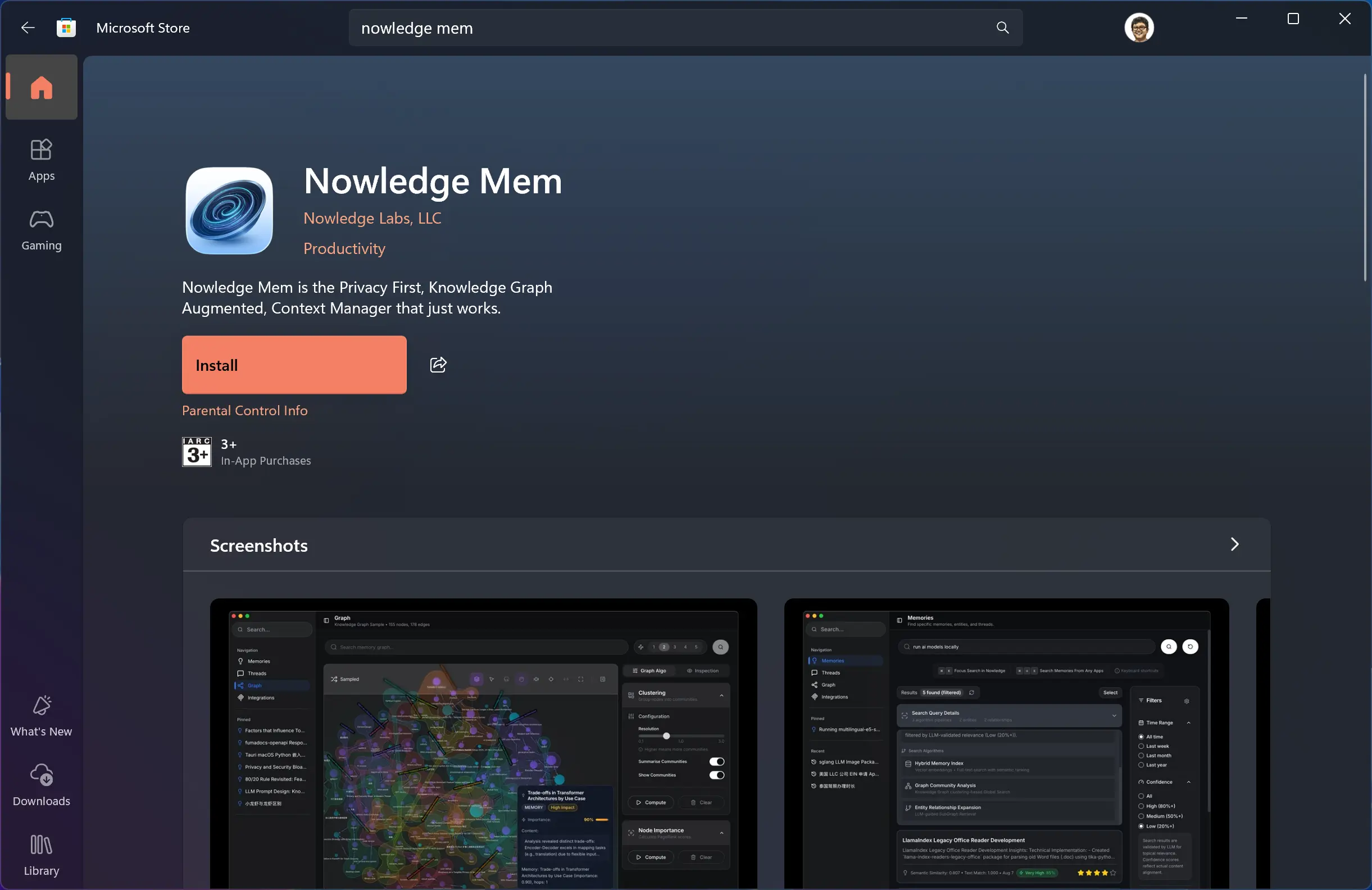 Microsoft Store 安装